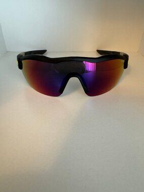 Nike Show X3 Elite E Sunglasses in Matt Black with Volt DJ2024-013